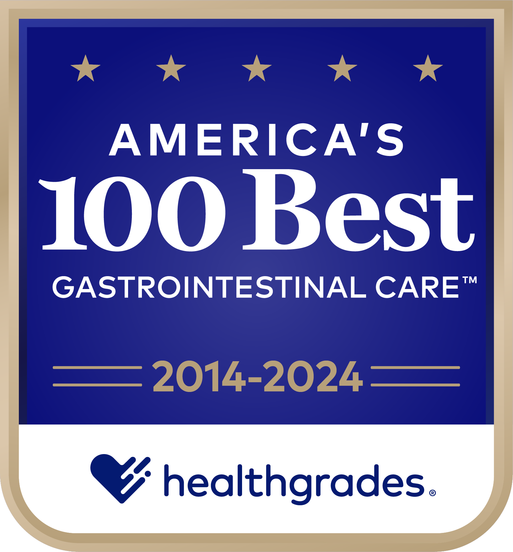 100 Best in Gastro Care logo
