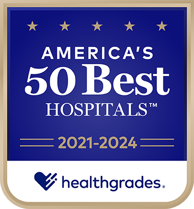 50 Best Hospitals award logo